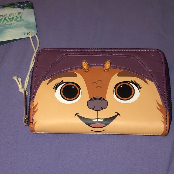 Loungefly x Disney Raya & The Last Dragon Tuk Tuk Cosplay ZA Wallet NWT - Picture 3 of 14